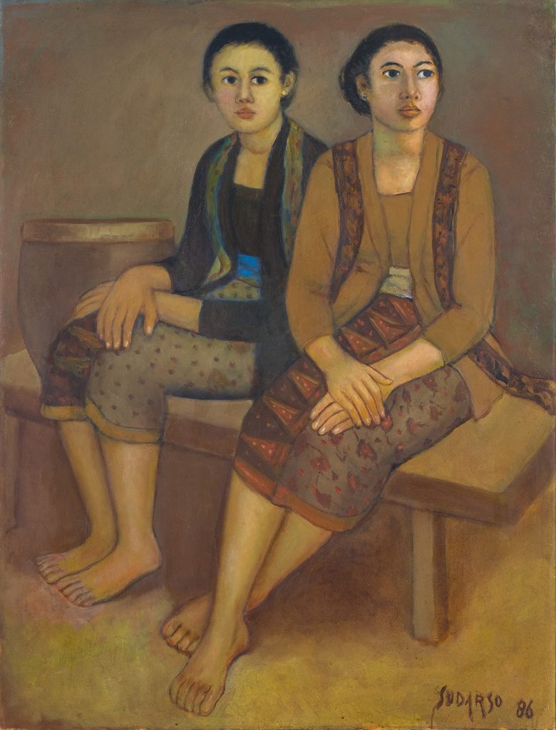 Two Seated Women